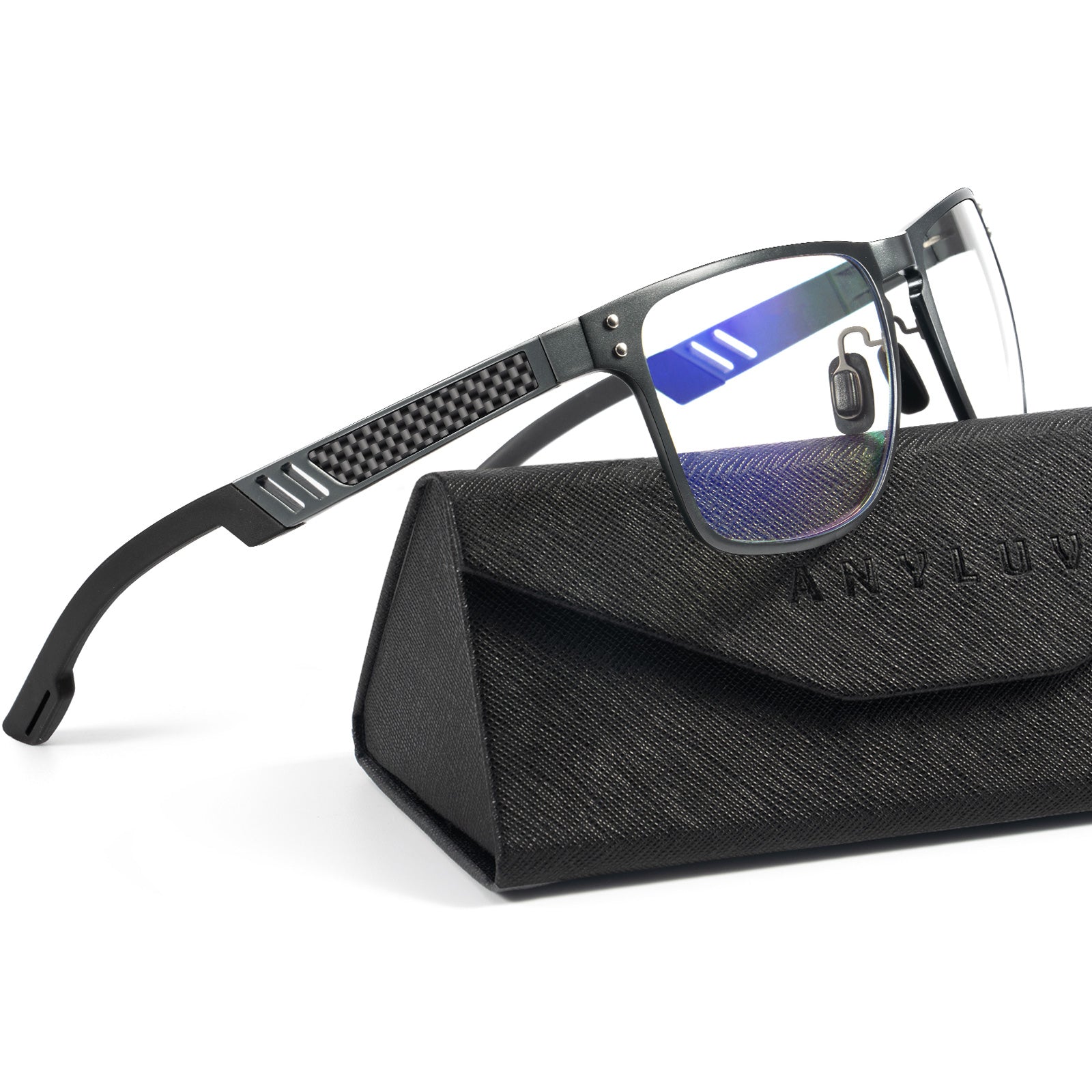 Al-Mg Metal Frame Blue Light Blocking Glasses 4551-2