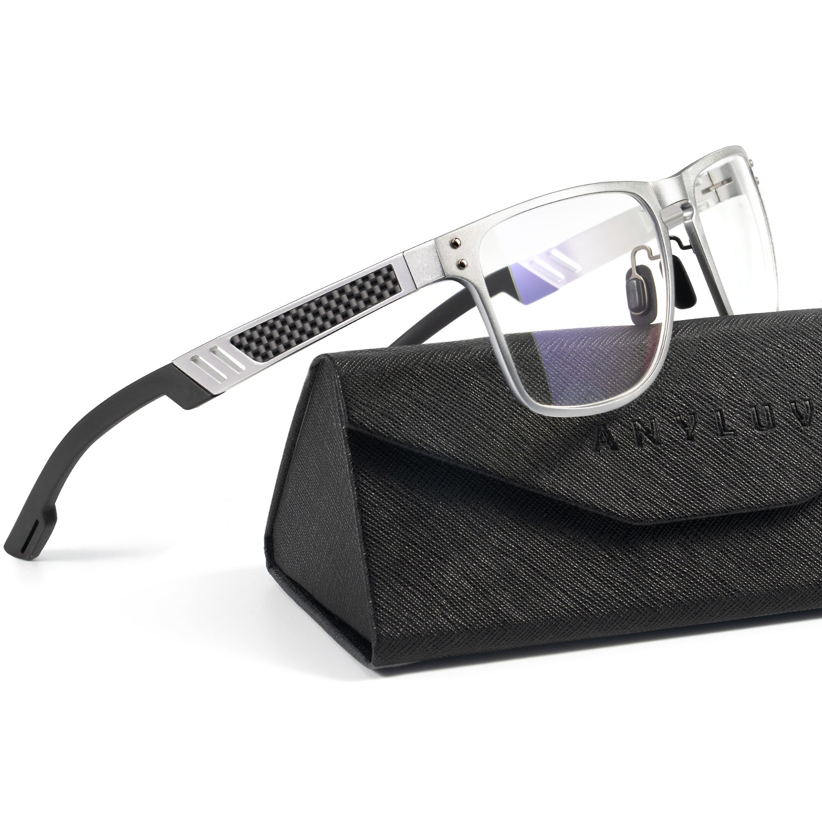 Al-Mg Metal Frame Blue Light Blocking Glasses 4551-3