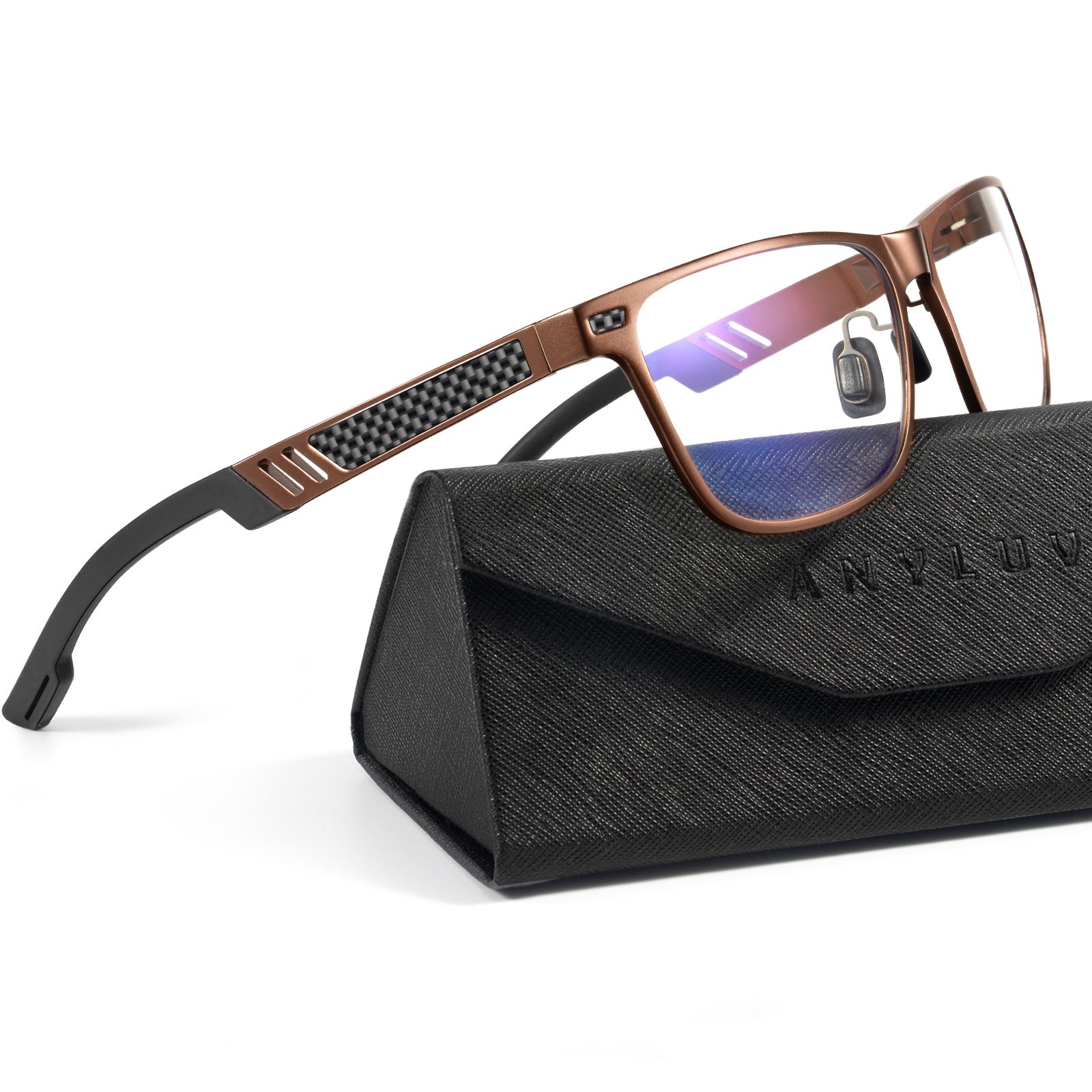 Al-Mg Metal Frame Blue Light Blocking Glasses 4553-4