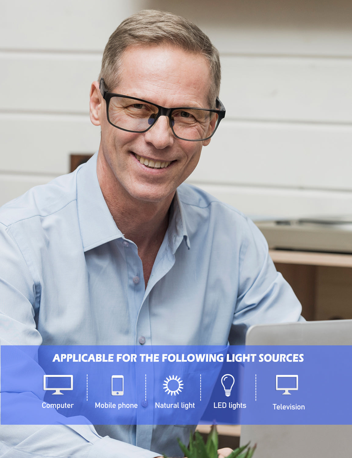 Al-Mg Metal Frame Reading Glasses