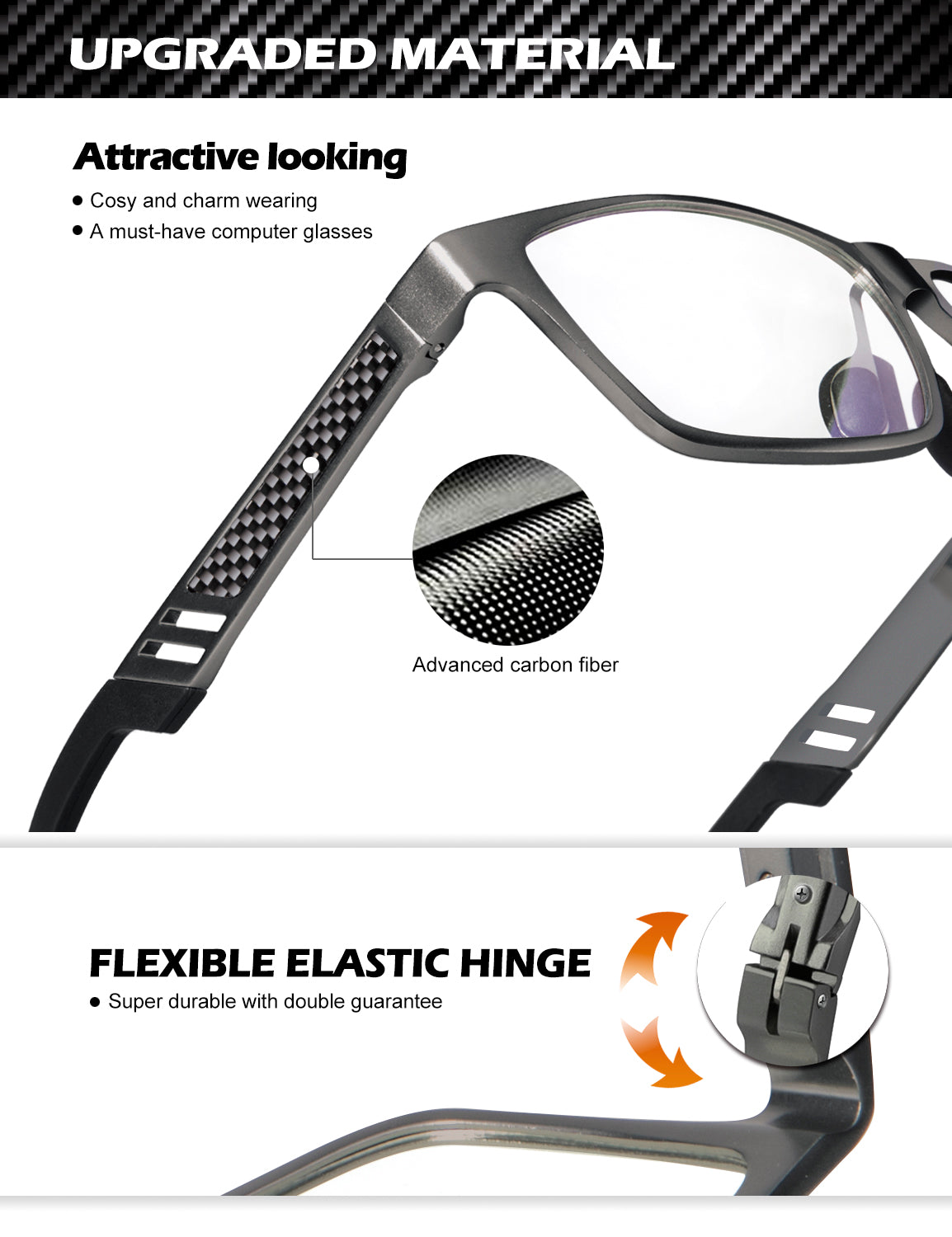 Al-Mg Metal Frame Reading Glasses 4571-11-L150