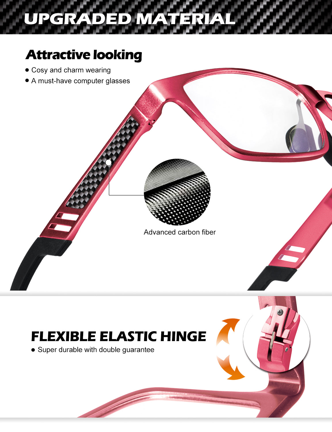 Al-Mg Metal Frame Reading Glasses 4571-7-L150