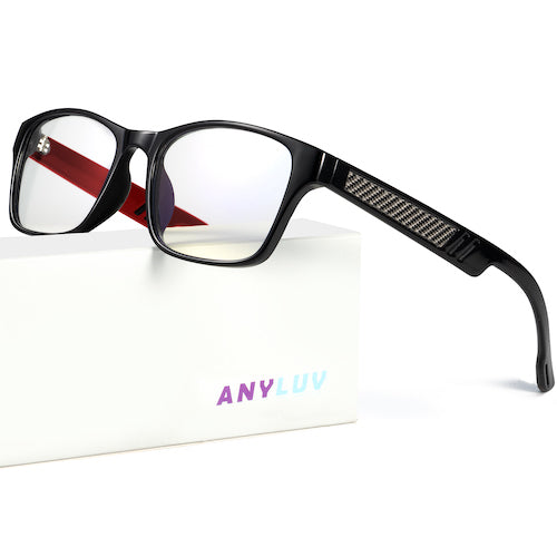 Upgraded Rectangular Frame Blue Light Blocking Glasses 4579-5